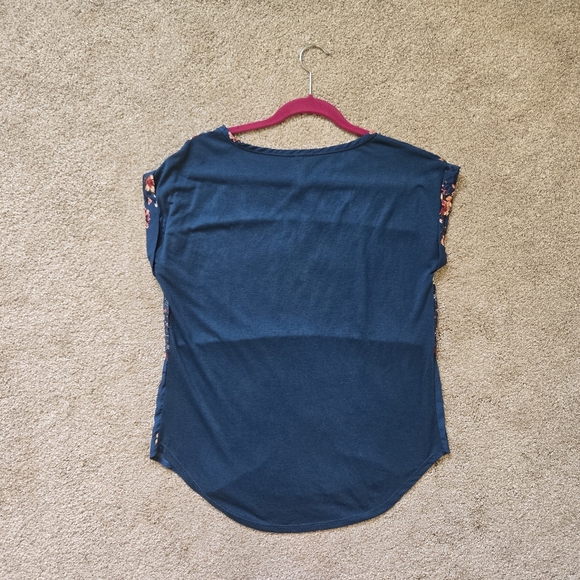 BOGO Xhilaration Floral Print Short Sleeve Top Size S - Picture 5 of 7